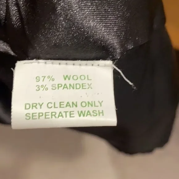 Black and white pinstripe dress - Picture 6 of 8